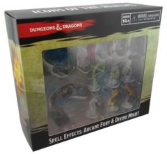 Dungeons And Dragons: Spell Effects Miniatures - Arcane Fury And Divine Might